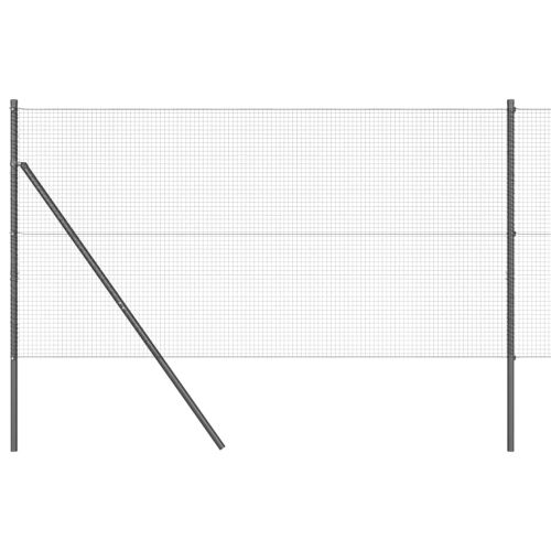 Стълб за ограда. Сив