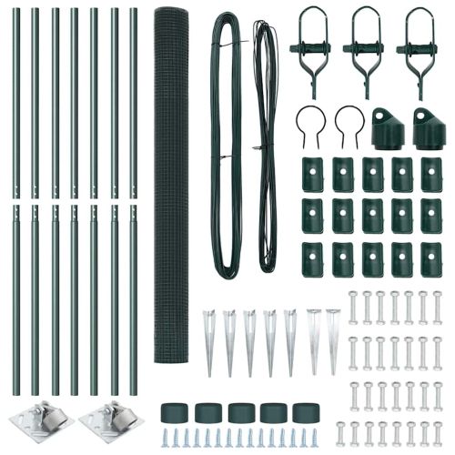 Стълб за ограда. Зелено