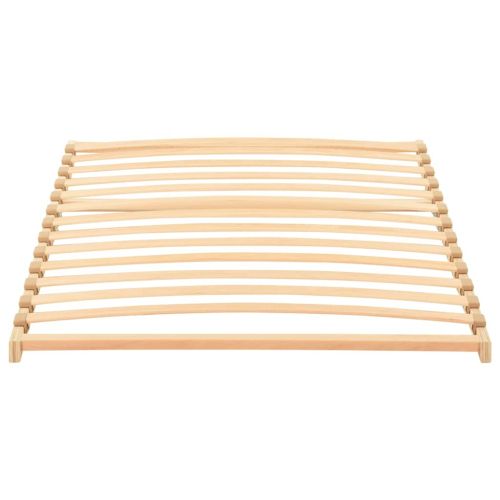 Ламелна подматрачна рамка Кафяво 90 x 190 cm Солидно бук