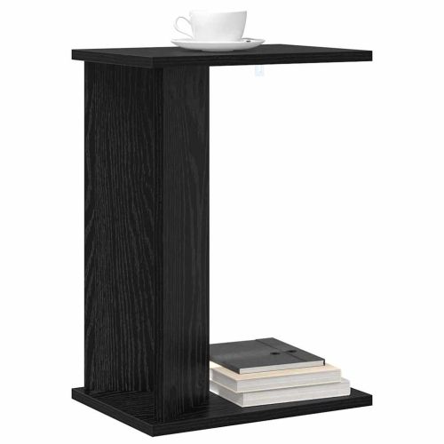 Крайна масичка Черния дъб 35 x 25 x 50 см Инженерно дърво