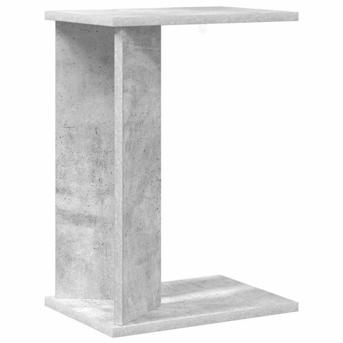 Крайна масичка Циментено сиво 35 x 25 x 50 см Инженерно дърво