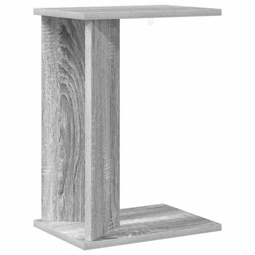 Крайна масичка Сив Сонома 35 x 25 x 50 см Инженерно дърво
