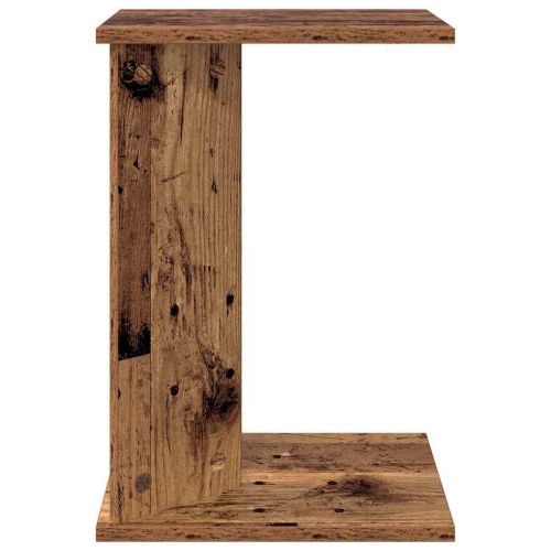 Крайна масичка Старо дърво 35 x 25 x 50 см Инженерно дърво