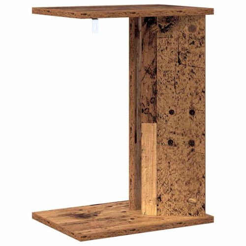 Крайна масичка Старо дърво 35 x 25 x 50 см Инженерно дърво