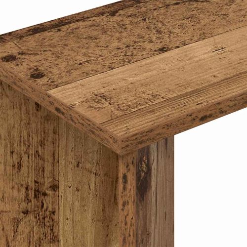 Крайна масичка Старо дърво 35 x 25 x 50 см Инженерно дърво