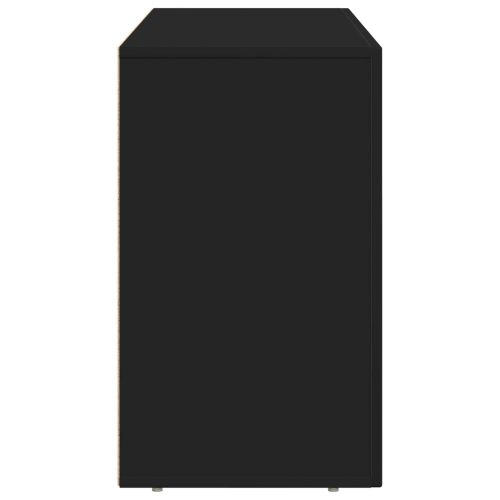 Служебен шкаф ELST Черно 100 x 35 x 59 см Инженерна дървесина