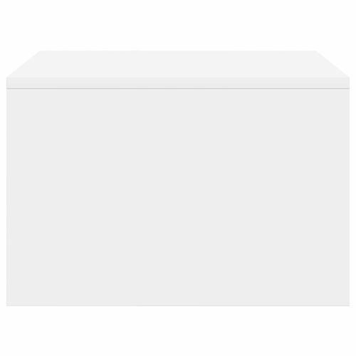 Стенно бюро Бяло Инженерна дървесина 60 x 45 x 30 cm