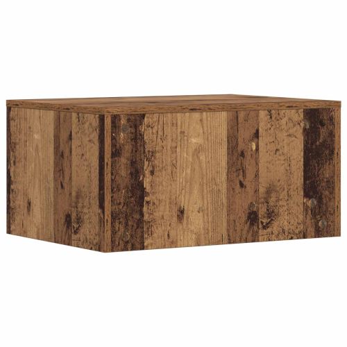 Стенно бюро Старо дърво Инженерна дървесина 60 x 45 x 30 cm