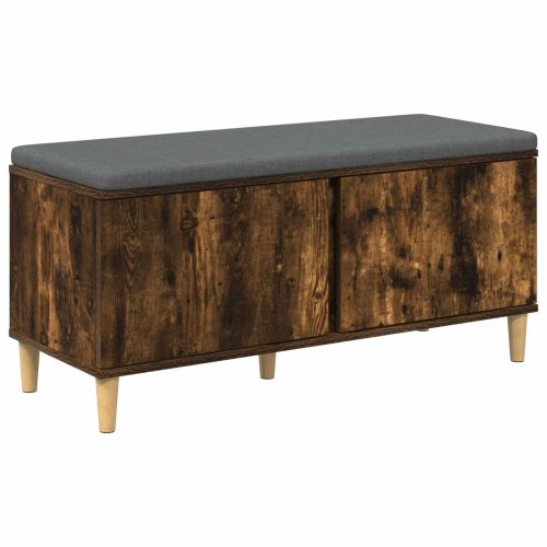 Пейка за коридор с възглавница Пушена Дъб 100 x 38 x 46 см