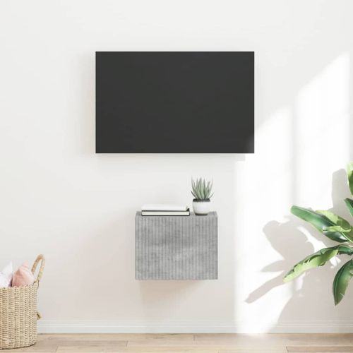 TV стенен шкаф Бетон 39 x 31 x 29,5 см Инженерно дърво