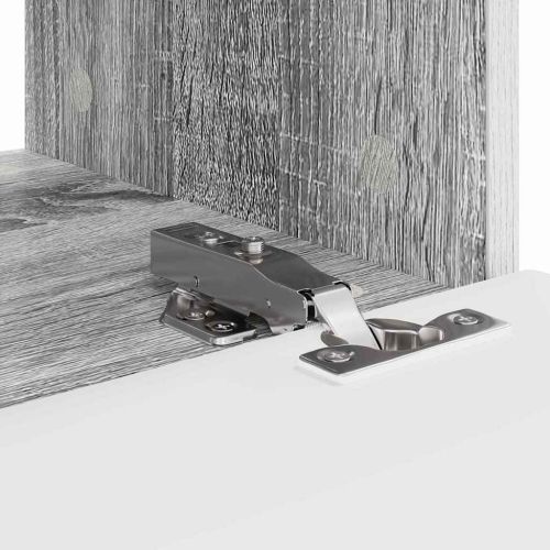 TV стенен шкаф 2 pcs Сив Сонома 39 x 31 x 29,5 см