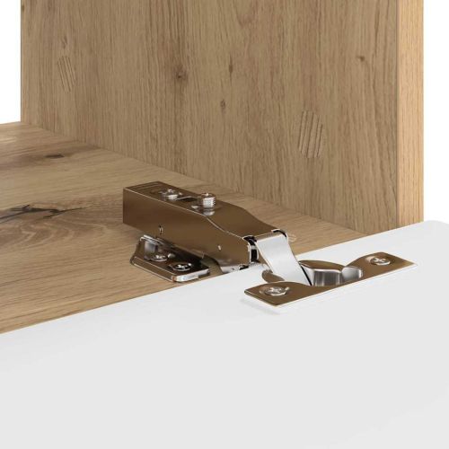 TV стенен шкаф 2 pcs Дъб Артизан 39 x 31 x 29,5 см