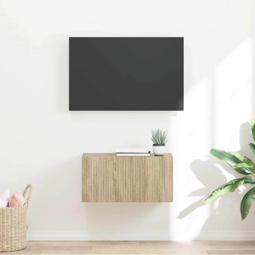 TV стенен шкаф Сонома 60 x 31 x 29,5 см Инженерно дърво