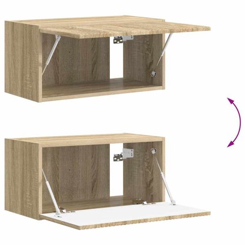 TV стенен шкаф Сонома 60 x 31 x 29,5 см Инженерно дърво