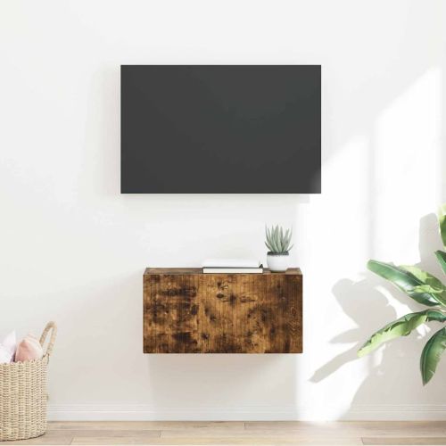 TV стенен шкаф Димян дъб 60 x 31 x 29,5 см Инженерно дърво