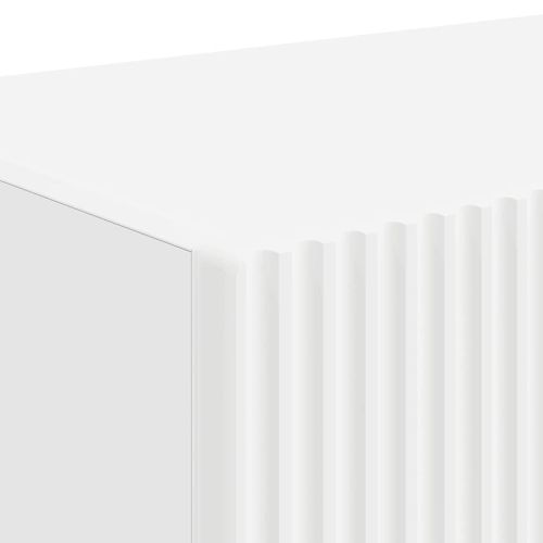 TV стенен шкаф Бяло 78,5 x 31 x 29,5 см Инженерно дърво