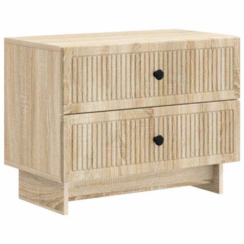 Нощен шкаф Дъб сонома 62 x 34,5 x 47,5 см Инженерна дървесина
