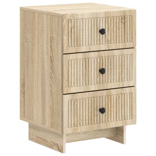 Нощен шкаф Дъб сонома 43 x 41 x 66,5 см Инженерна дървесина