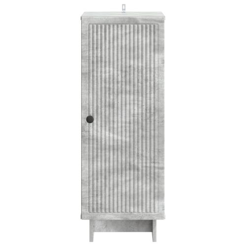 Служебен шкаф Бетонно сиво 33 x 34,5 x 90 см