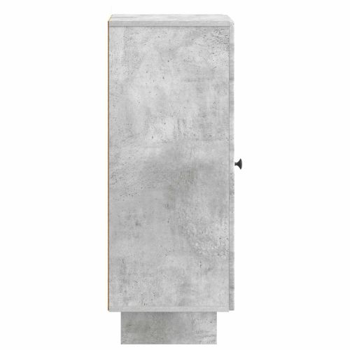 Служебен шкаф Бетонно сиво 33 x 34,5 x 90 см