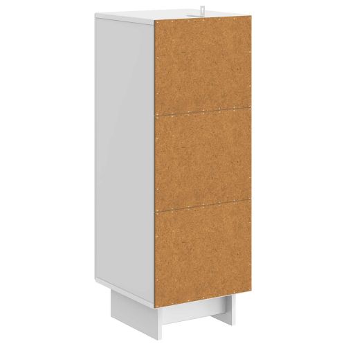 За шкафове Висок Гланцов Бял 33 x 34,5 x 90 см