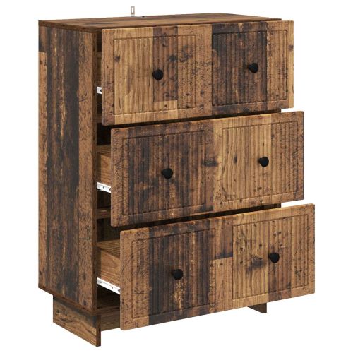 Чекмеджетен шкаф Старо дърво 66 x 34,5 x 90 см