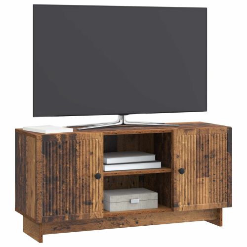 ТВ шкаф Старо дърво 102 x 34,5 x 50 см Инженерно дърво