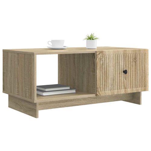 Масичка за кафе Дъб сонома 90 x 50 x 40 cm Инженерна дървесина