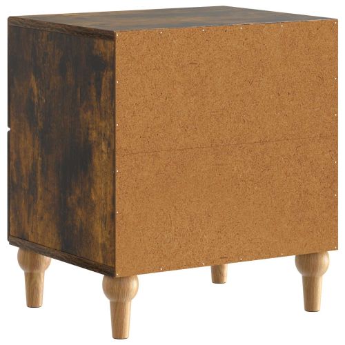 Нощен шкаф 2 бр. Опушен дъб 43 x 34,5 x 48 см