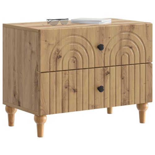 Нощен шкаф Дъб артизан 62 x 34,5 x 48 см Инженерна дървесина