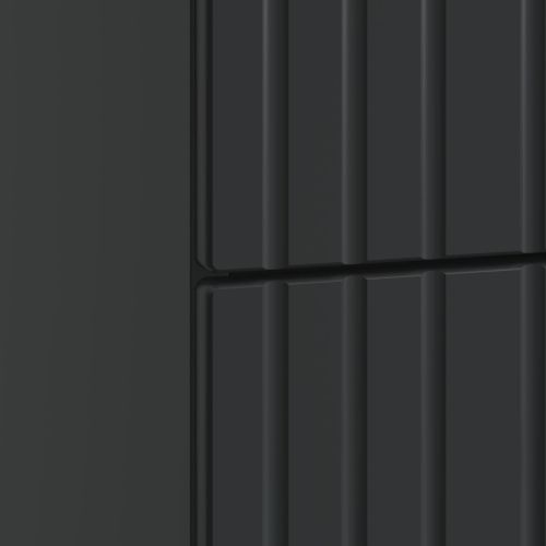Нощен шкаф Черно 43x 41 x 66,5 см Инженерна дървесина