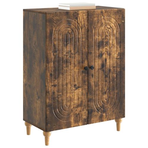 Служебен шкаф Опушен дъб 66 x 34,5 x 90 см Инженерна дървесина