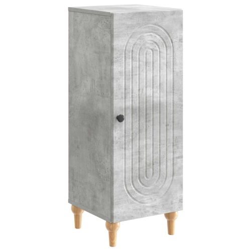 Служебен шкаф Бетонно сиво 33 x 34,5 x 90 см