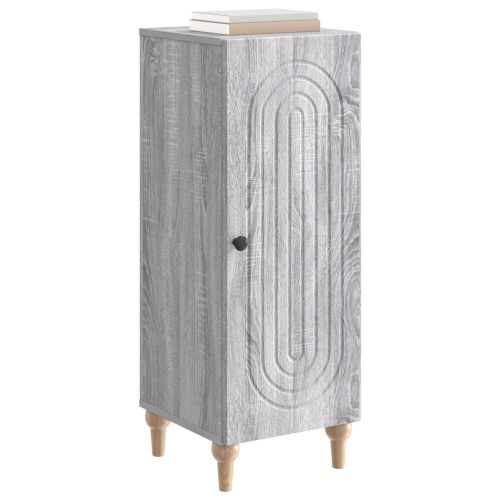 Служебен шкаф Сива сонома 33 x 34,5 x 90 см Инженерна дървесина