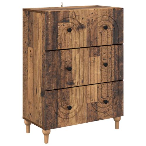 Чекмеджетен шкаф Старо дърво 66 x 34,5 x 90 см