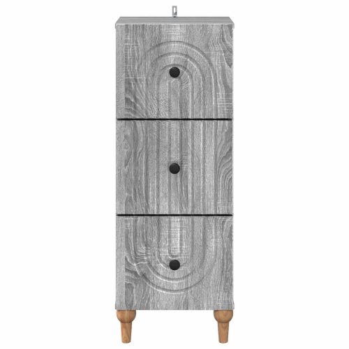 Чекмеджетен шкаф 33 x 34,5 x 90 см Инженерна дървесина