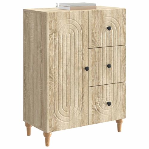 Служебен шкаф Дъб сонома 66 x 34,5 x 90 см Инженерна дървесина