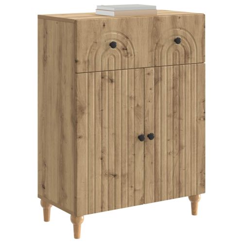 Служебен шкаф Дъб артизан 66 x 34,5 x 90 см Инженерна дървесина