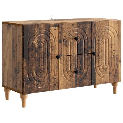 ТВ шкаф Старо дърво 89 x 34,5 x 60 см Инженерна дървесина