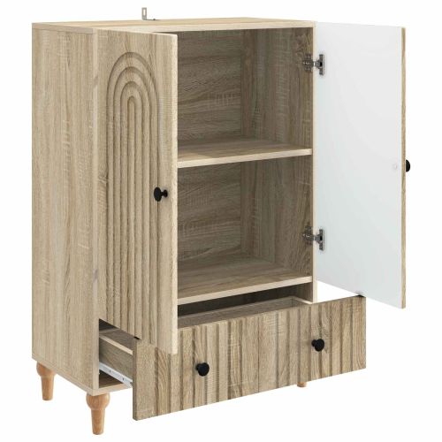 Служебен шкаф Дъб сонома 66 х 34,5 х 95 см Инженерна дървесина