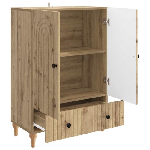 Служебен шкаф Дъб артизан 66 х 34,5 х 95 см Инженерна дървесина