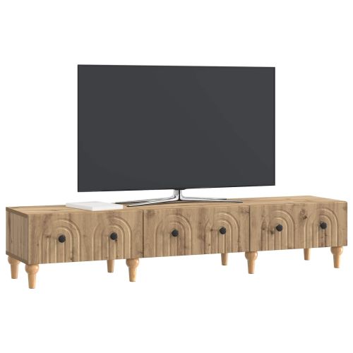 ТВ шкаф Дъб артизан 147 x 34,5 x 30 см Инженерна дървесина