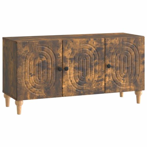 ТВ шкаф Опушен дъб 99 x 34,5 x 50 см Инженерна дървесина