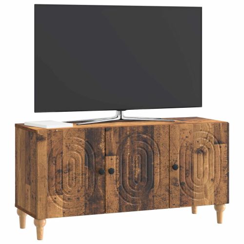 ТВ шкаф Старо дърво 99 x 34,5 x 50 см Инженерна дървесина