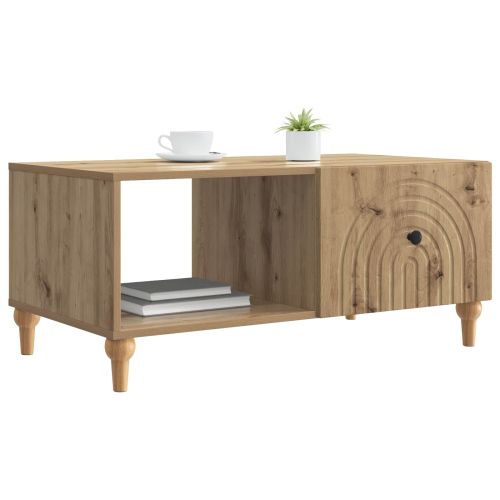 Масичка за кафе Дъб артизан 90 x 50 x 40 cm Инженерна дървесина