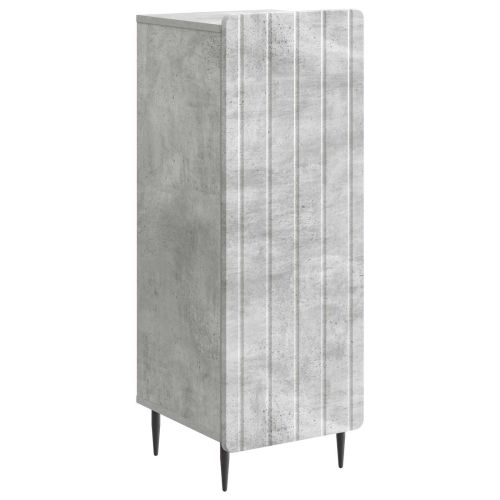 Служебен шкаф Бетонно сиво 34,5 x 33 x 92 см