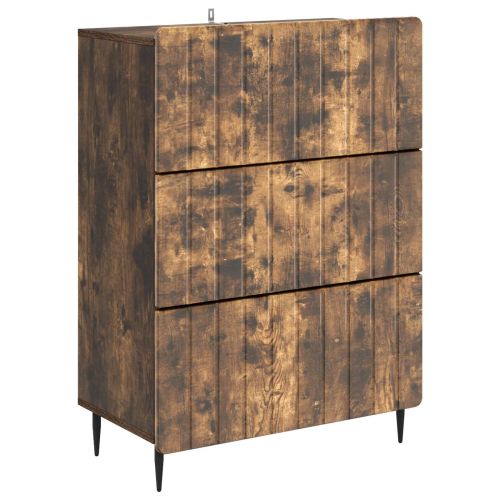 Чекмеджетен шкаф Опушен дъб 66 x 34,5 x 92 см