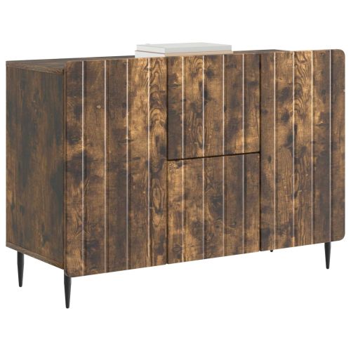 Служебен шкаф Опушен дъб 89 x 34,5 x 62 см Инженерна дървесина