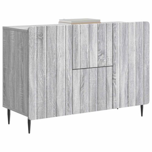 Служебен шкаф Сива сонома 89 x 34,5 x 62 см Инженерна дървесина