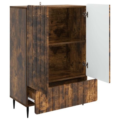 Служебен шкаф Опушен дъб 66 x 34,5 x 97 см Инженерна дървесина